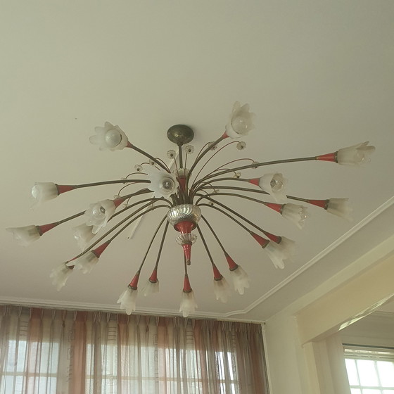 Image 1 of Large Design Vintage Pendant Lamp 1950s/60s