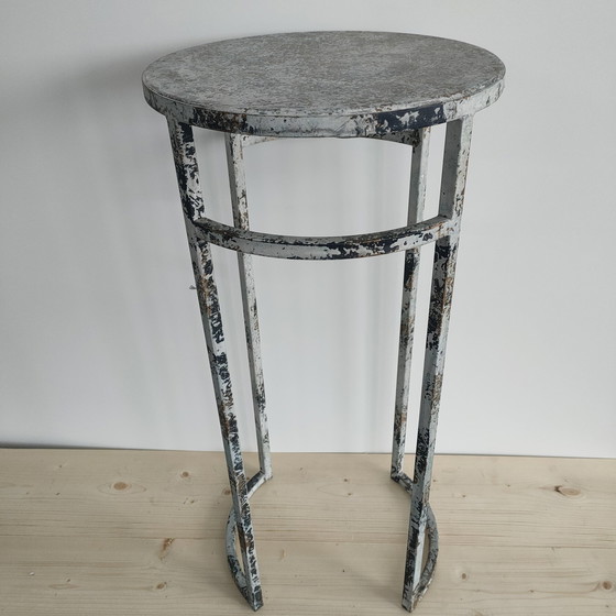 Image 1 of 3x Industrial Side Tables Plant Tables