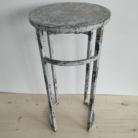 Image 1 of 3x Industrial Side Tables Plant Tables