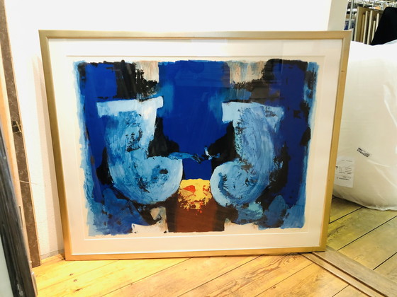 Image 1 of Hans Vanhorck - Blue Screen Print