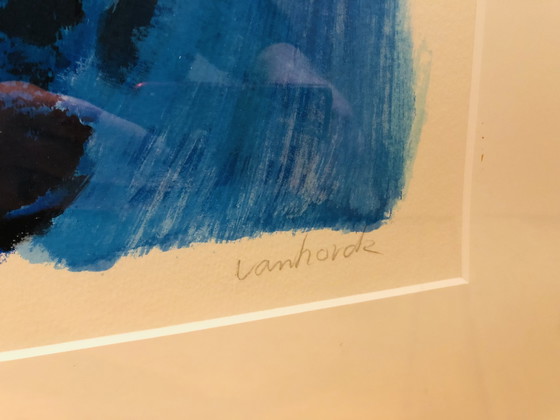 Image 1 of Hans Vanhorck - Blue Screen Print