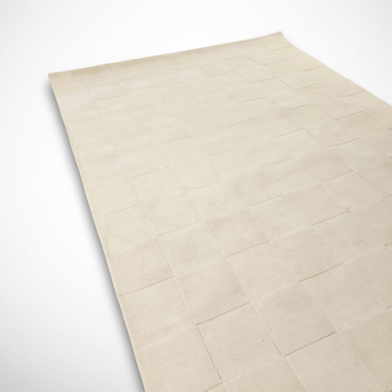 Image 1 of Check Rug Nude M 299.0 X 207.0 Cm - Beige - Fést Amsterdam