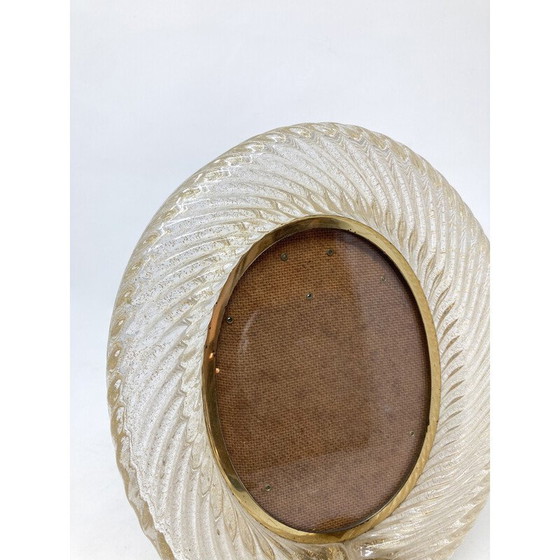 Image 1 of Vintage hand-blown Murano glass frame
