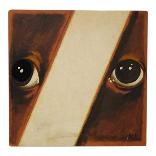 Armando Testa Serigraph "Ritratto di Ignoto" – lithos zeefdrukken, Modern