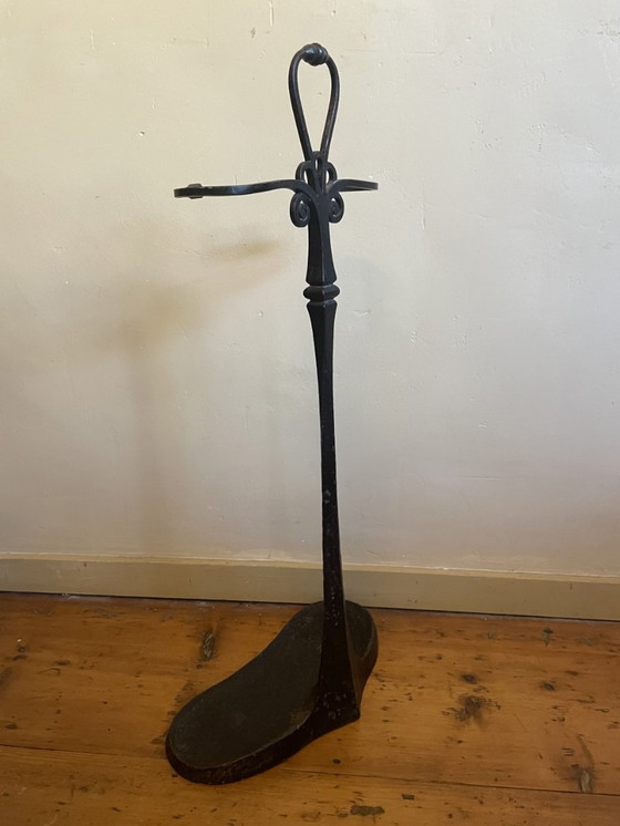 Image 1 of Umbrella Stand Umbrella Stand French Hand Forged