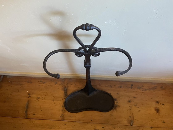 Image 1 of Umbrella Stand Umbrella Stand French Hand Forged