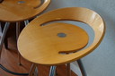 2x Magis Lyra bar stools