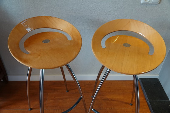 Image 1 of 2x Magis Lyra bar stools