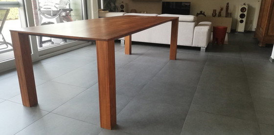 Image 1 of Joop van Arnhem stretcher table walnut