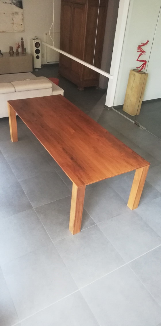 Image 1 of Joop van Arnhem stretcher table walnut