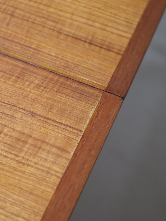 Image 1 of Tavolo da pranzo allungabile vintage in legno di teak danese