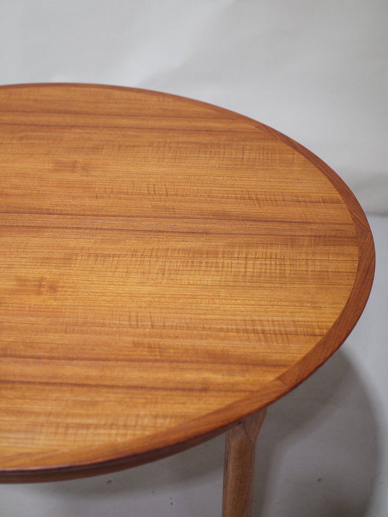 Image 1 of Tavolo da pranzo allungabile vintage in legno di teak danese