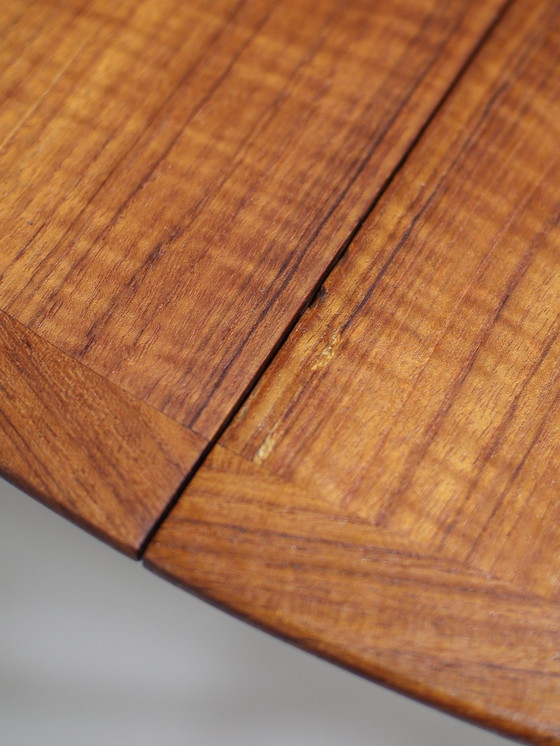 Image 1 of Tavolo da pranzo allungabile vintage in legno di teak danese