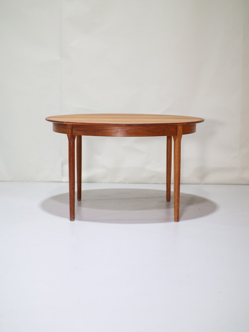 Extendable Dining Table Danish Teak Vintage