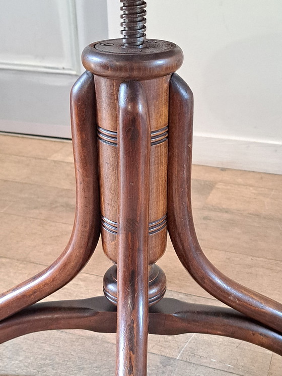 Image 1 of Cannage Piano Stool