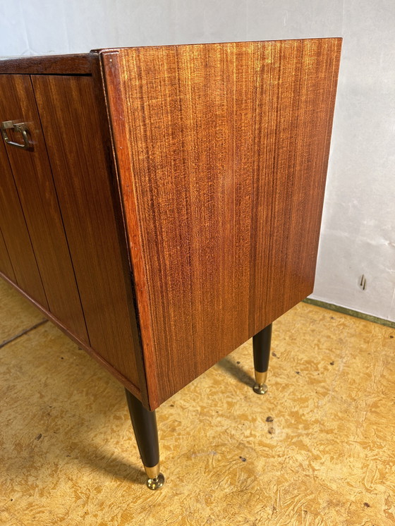 Image 1 of Mid-Century Retro Vintage Tola Wood Sideboard By G Plan E. Gomme 1950-1960 – Italian-Inspired Design 
