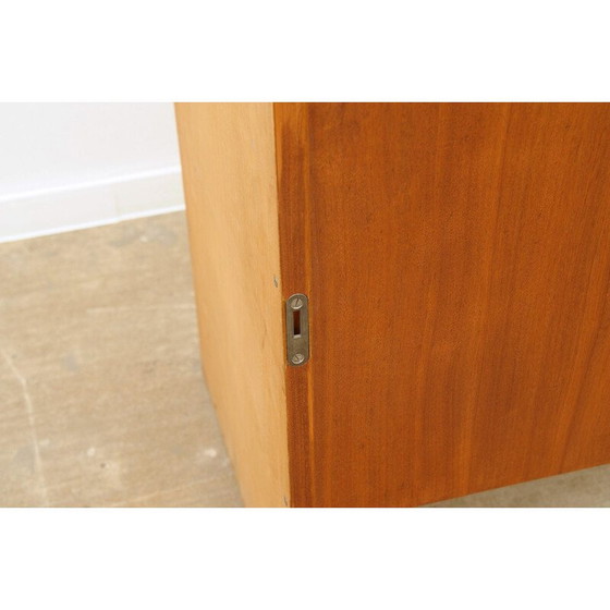 Image 1 of Vintage mahogany and beech bedside table by Mojmír Požár, Czechoslovakia 1960