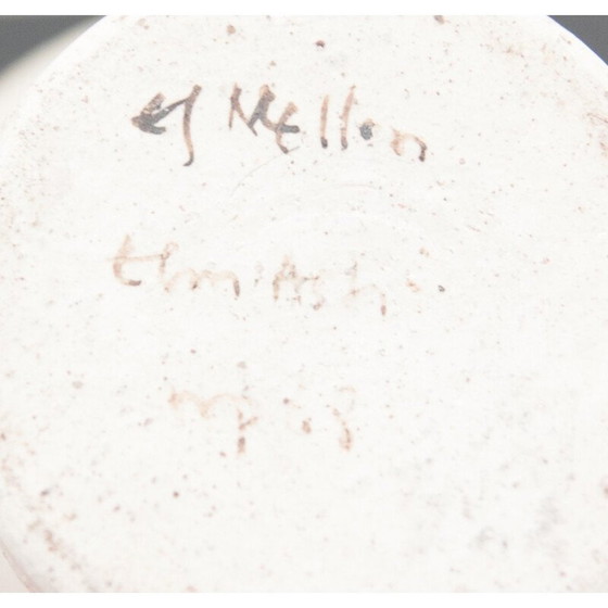 Image 1 of Vintage ceramic bowl by Eric James Mellon, 1960