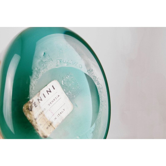 Image 1 of Vintage vase by Forato Fulvio Bianconi for Venini - 1950s