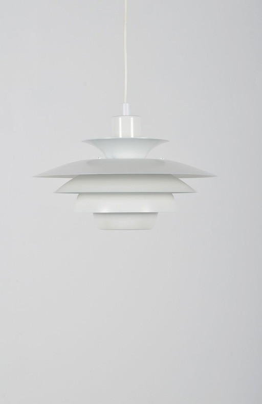 Danish hanging lamp 'Alexia' by Jeka Metaltryk, 1980s