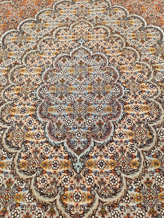 Image 1 of Persian Hand Knotted Tabriz Mahi Carpet