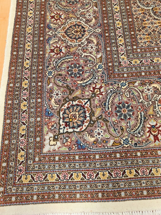 Image 1 of Persian Hand Knotted Tabriz Mahi Carpet