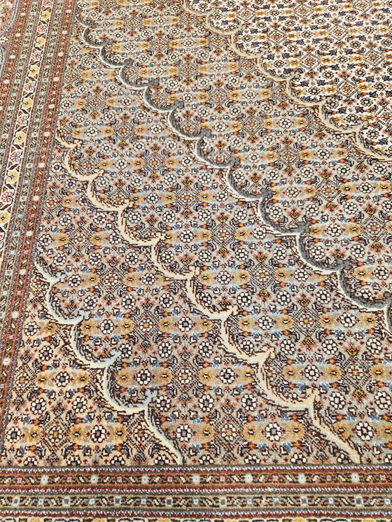 Image 1 of Persian Hand Knotted Tabriz Mahi Carpet