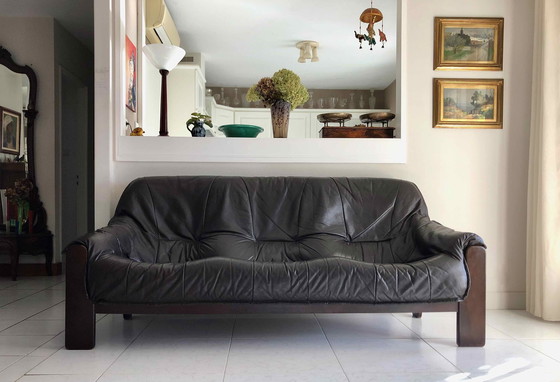 Image 1 of Lafer Percifal Style Sofa And Armchairs 1960-70