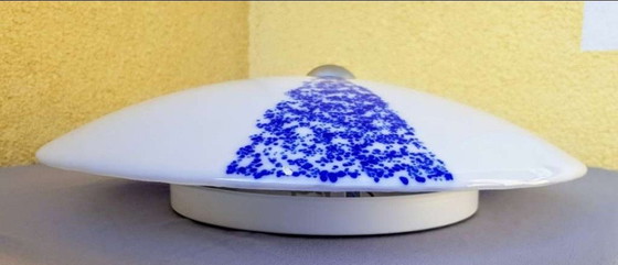 Image 1 of Glass ceiling light, unique handmade