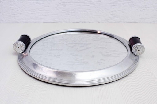 Art deco mirror tray