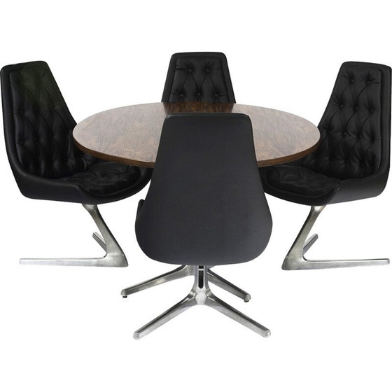 Image 1 of Vintage dining room set by Chromcraft Sculpta, USA 1960
