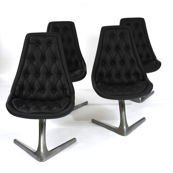 Image 1 of Vintage dining room set by Chromcraft Sculpta, USA 1960