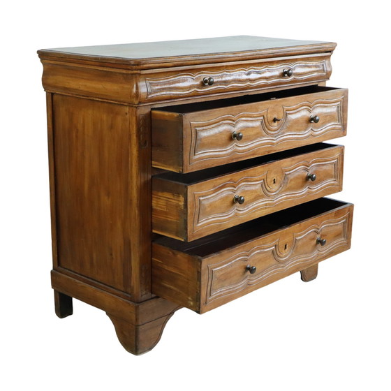 Image 1 of Antique Louis Philippe Chest of Drawers