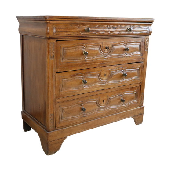 Image 1 of Antique Louis Philippe Chest of Drawers