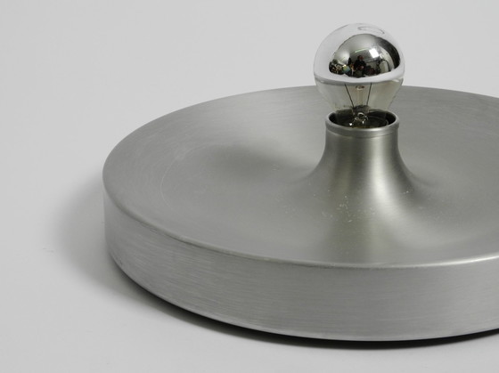 Image 1 of 1960S Round Large Space Age Pop Art Aluminum Ceiling Or Wall Lamp