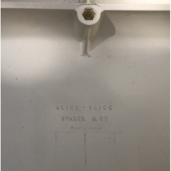 Image 1 of Set di 6 sedie bianche vintage di Philippe Starck per Xo, Francia 1980