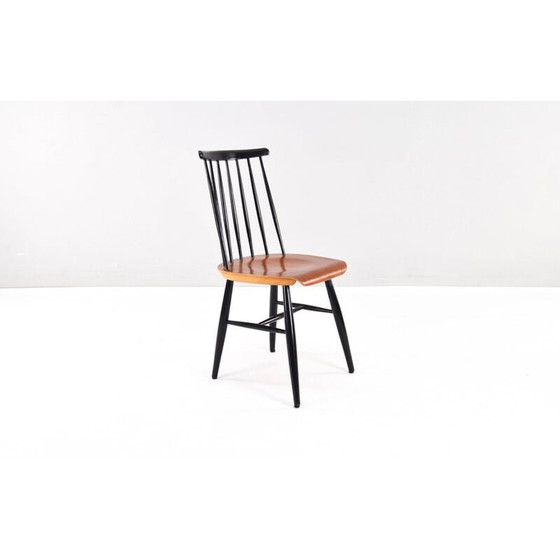 Image 1 of Set of 4 mid century Scandinavian Fanett dining chairs by Ilmari Tapiovaara