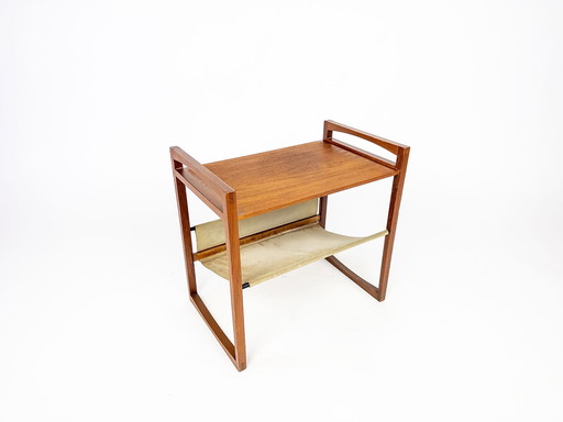 Kai Kristiansen teak side table 1960s vintage