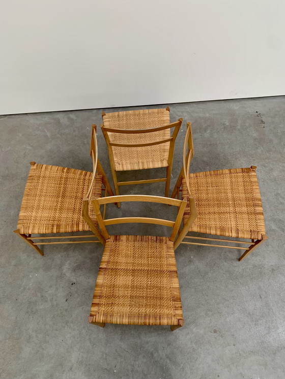 Image 1 of 4 X Gio Ponti Super Leggera Chairs Cassina