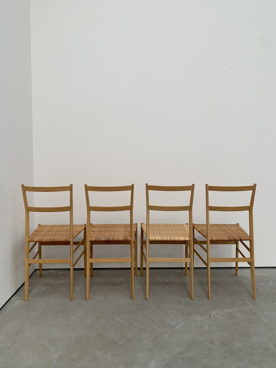 Image 1 of 4 X Gio Ponti Super Leggera Chairs Cassina