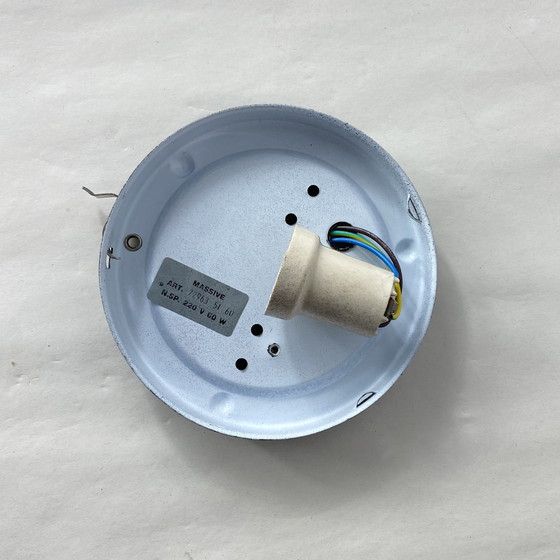 Image 1 of Piccola lampada da parete, lampada da soffitto, vetro spesso, 1970-1980, anni Settanta-Ottanta