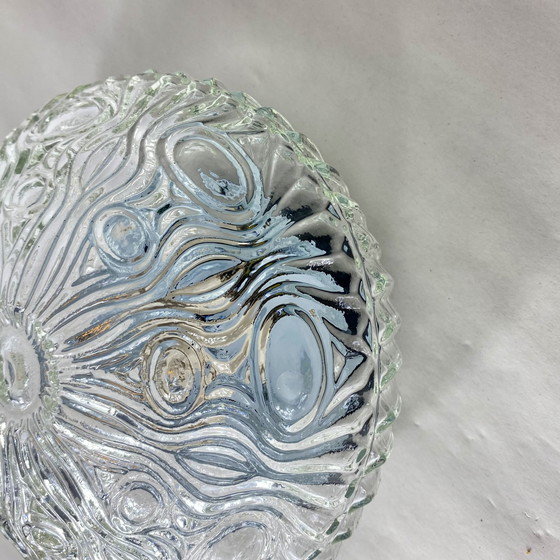 Image 1 of Piccola lampada da parete, lampada da soffitto, vetro spesso, 1970-1980, anni Settanta-Ottanta