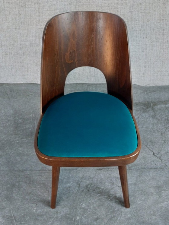 Image 1 of Set 4 Chaises Oswald Haerdtl Par Ton, Vintage Czech 1950S
