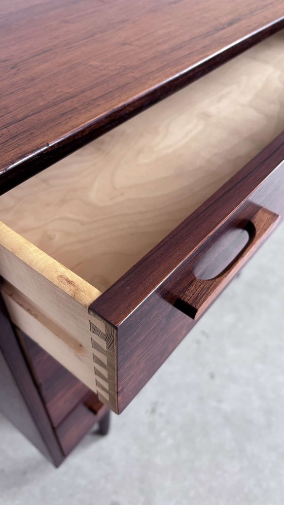 Image 1 of Vintage Chest of Drawers Kai Kristiansen In Rosewood