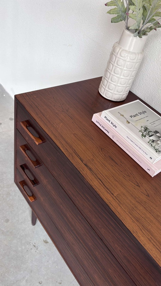 Image 1 of Vintage Chest of Drawers Kai Kristiansen In Rosewood