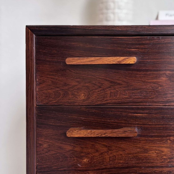 Image 1 of Vintage Chest of Drawers Kai Kristiansen In Rosewood