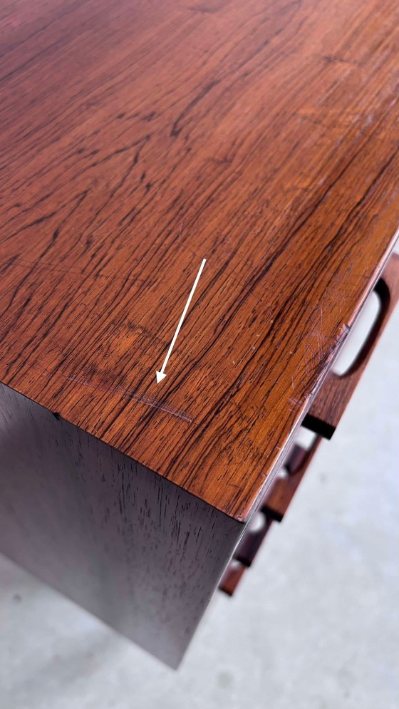 Image 1 of Vintage Chest of Drawers Kai Kristiansen In Rosewood