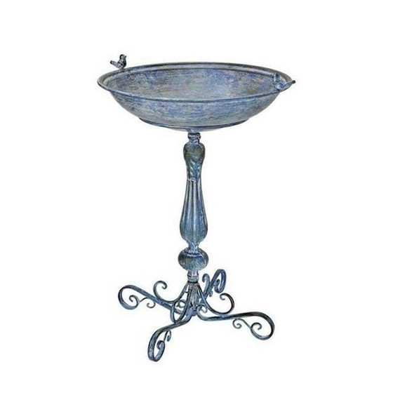 Image 1 of Bird Feeder Bowl On Stand Classic Style