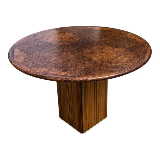 Image 1 of Dining set vintage 4 "Africa" chairs and  "Artona" table by Afra and Tobia Scarpa for Maxalto, 1975s
