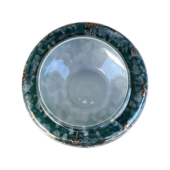 Image 1 of Vintage glass vase by Crystalex Novy Bor, Czechoslovakia 1970